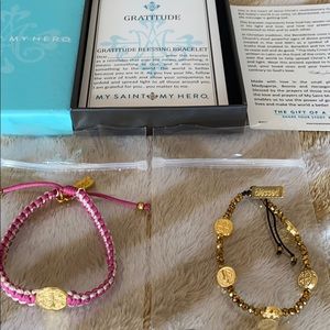 My Saint My Hero, Gratitude bracelet set 📿👸🏤🤴